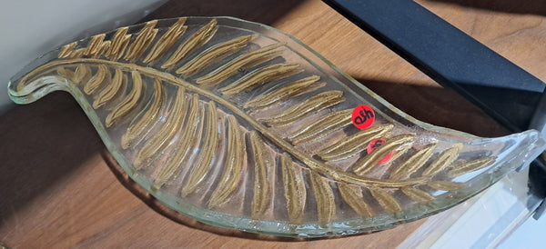 Gold Leaf Platter