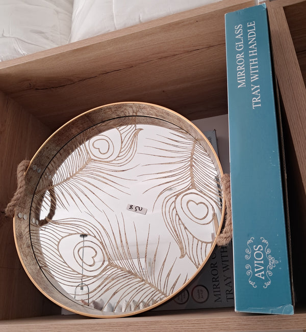 Mirror Glass Tray