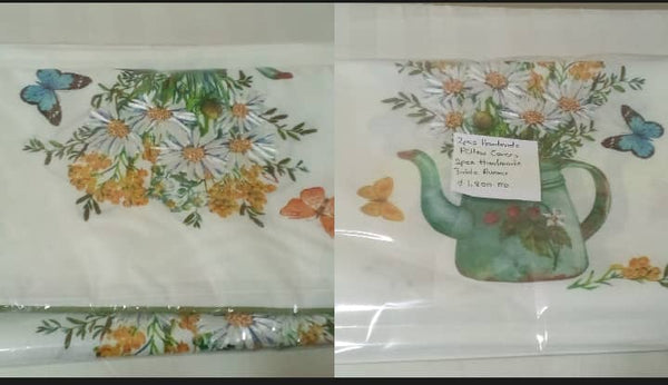 handmade Pillow & table runner set