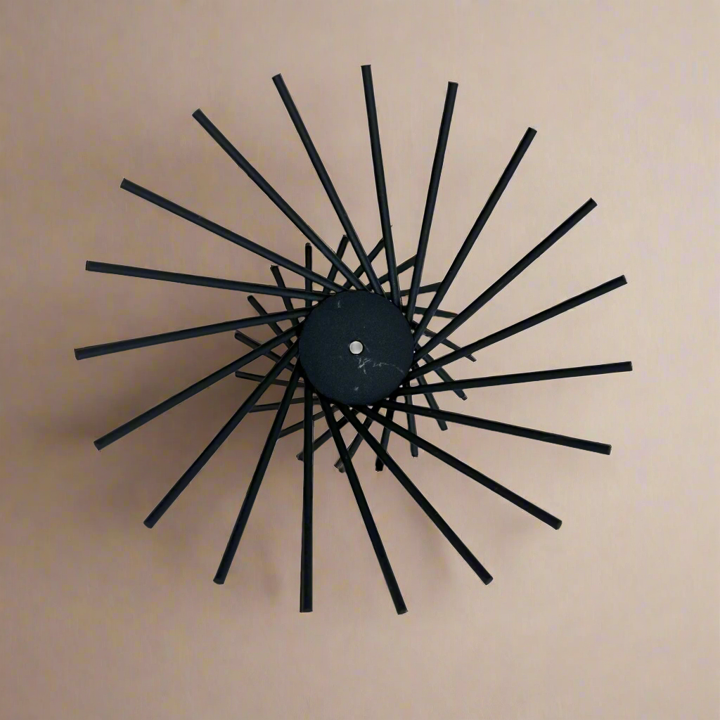 Metal spiral fruit bowl – view 3