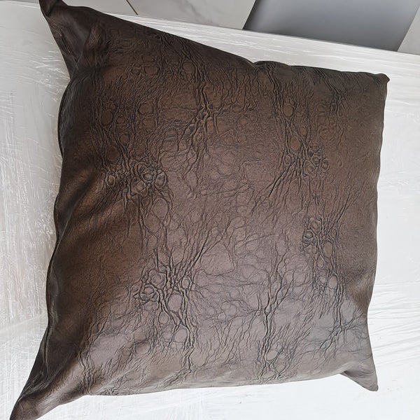 Decorative Pillow/Leather