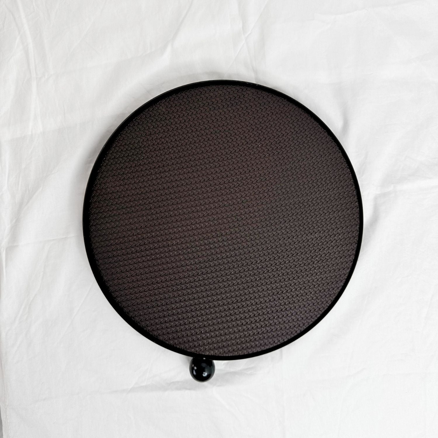 Metal & leather tray – view 3