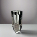 Crystal glass Vase sharp edges – view 2
