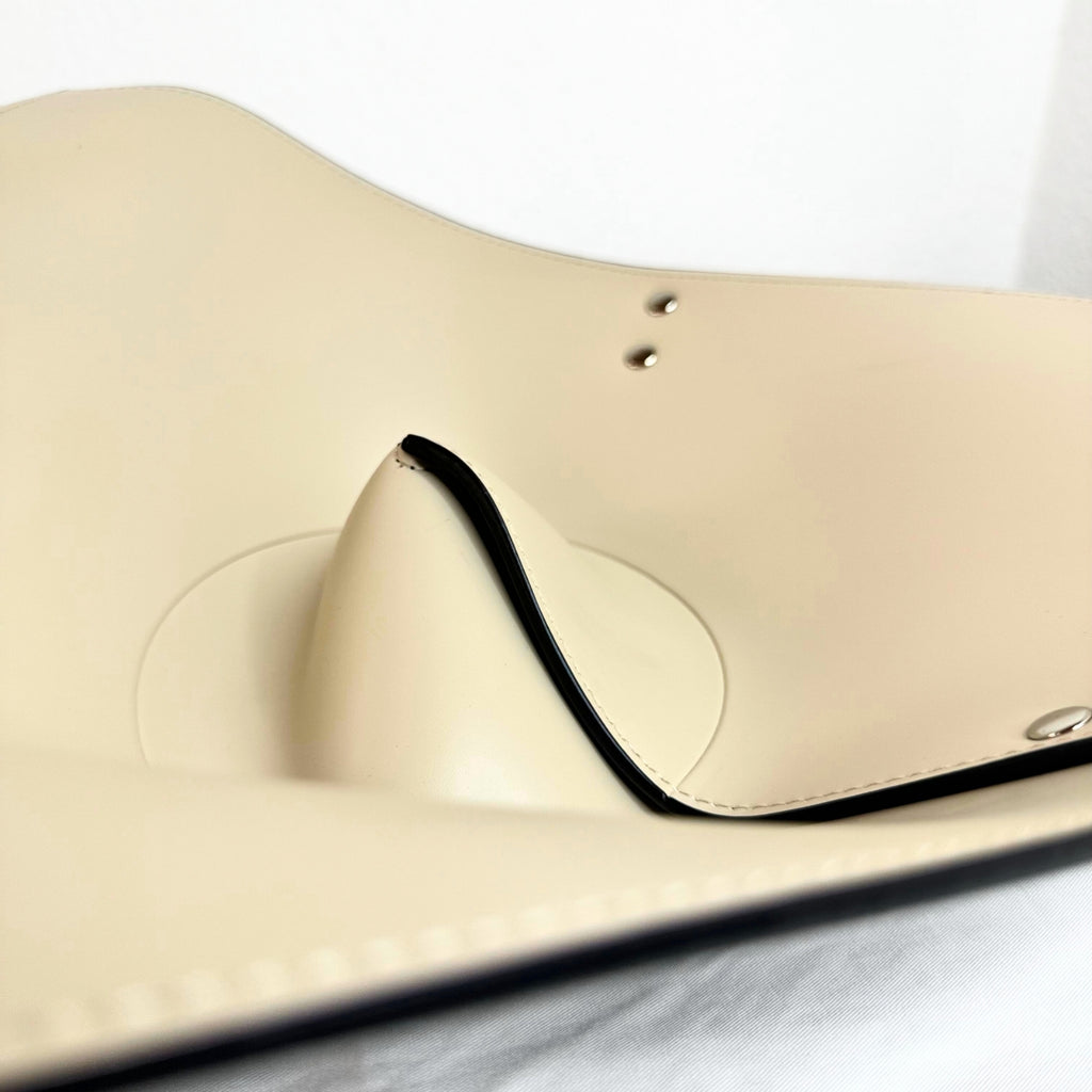 Leather fruit bowl – view 3