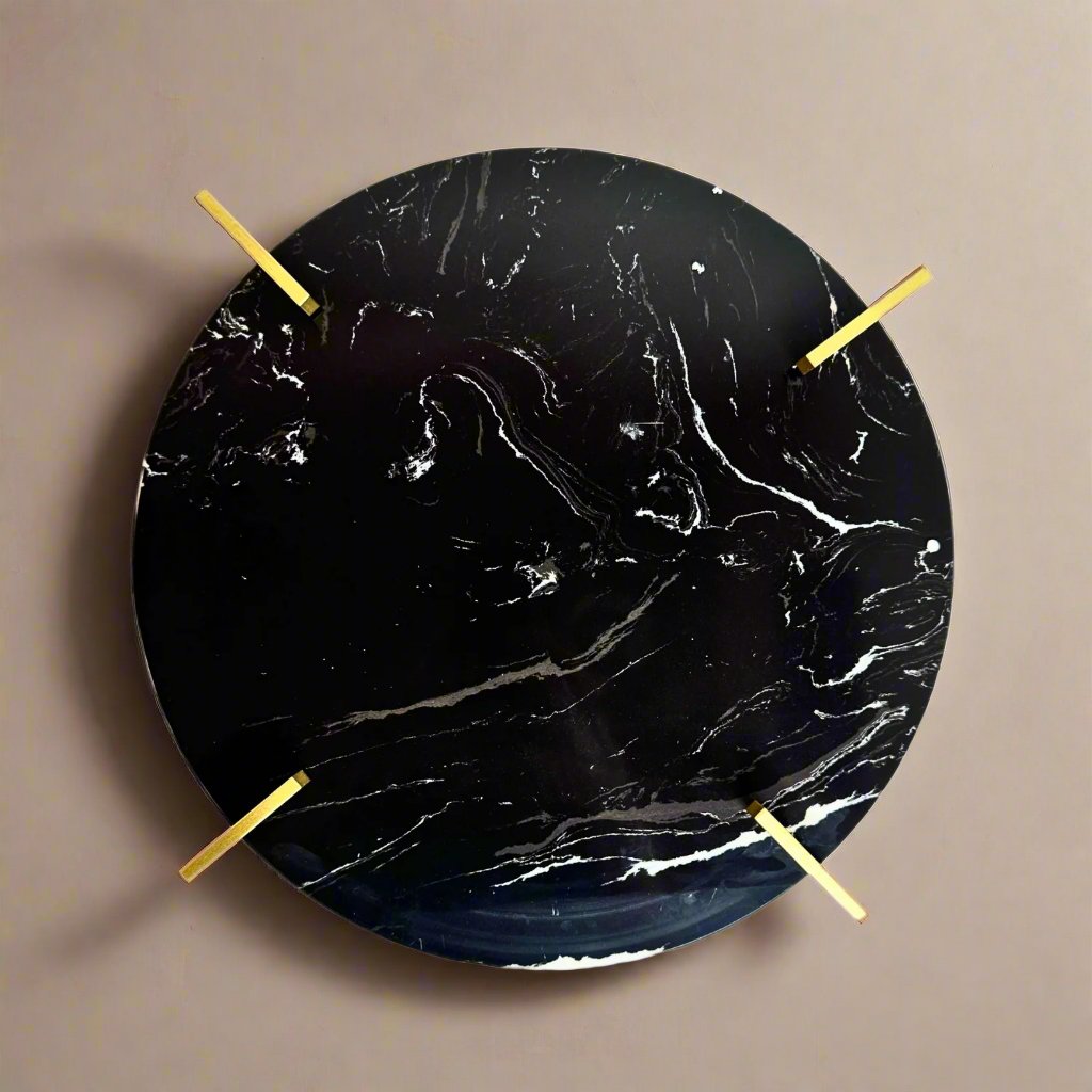 Marble tray metal stand - Large – view 2