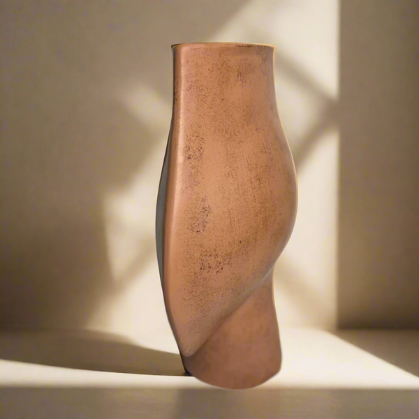 Large brown vase