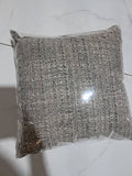 Decorative pillow - black & cream