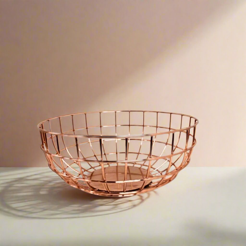Metal fruit basket – view 2