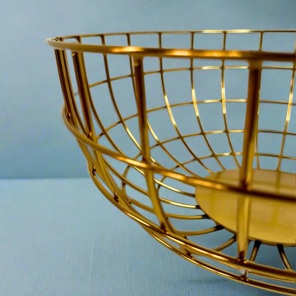 Metal fruit basket – view 3