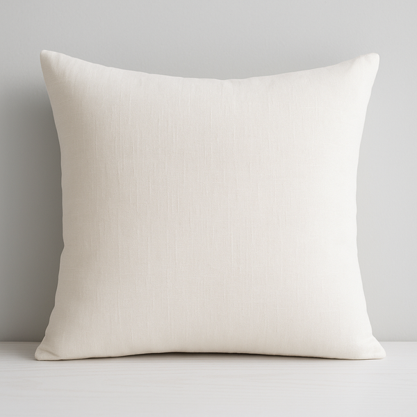 Decorative pillow. white