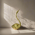 Gold swan decor