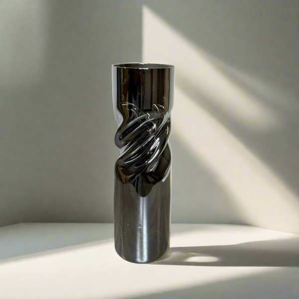 Dark glass vase 2