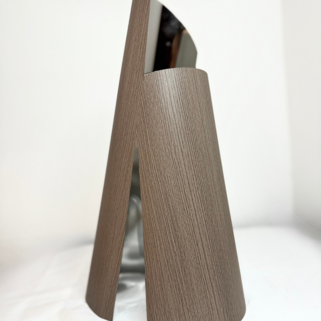 Split vase with reflective interior – view 3