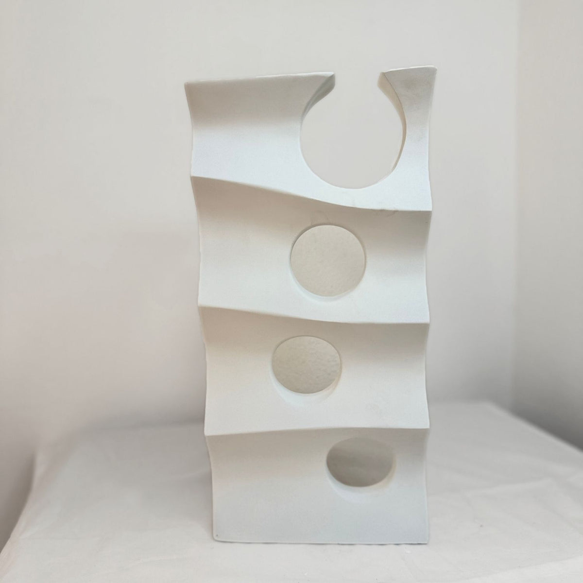white tall ornament – view 2