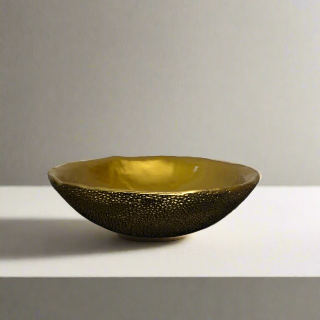 Round textured bowl - Large