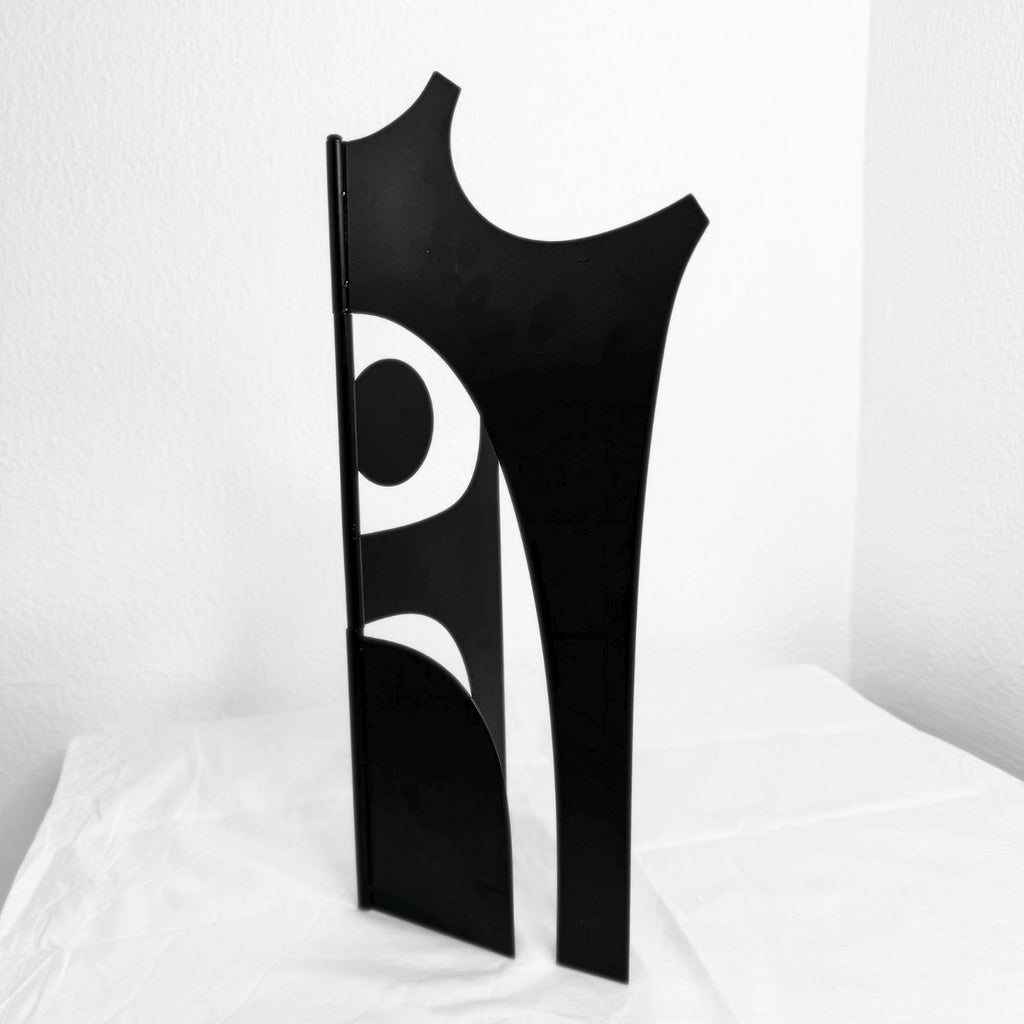 Black Metal foldable ornament – view 2