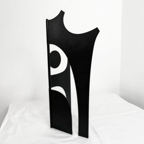 Black Metal foldable ornament – view 2