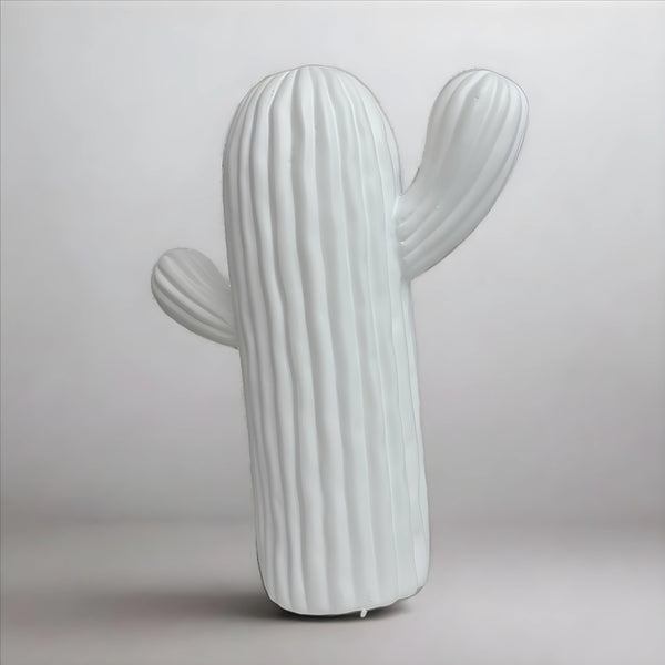 White cactus ornament