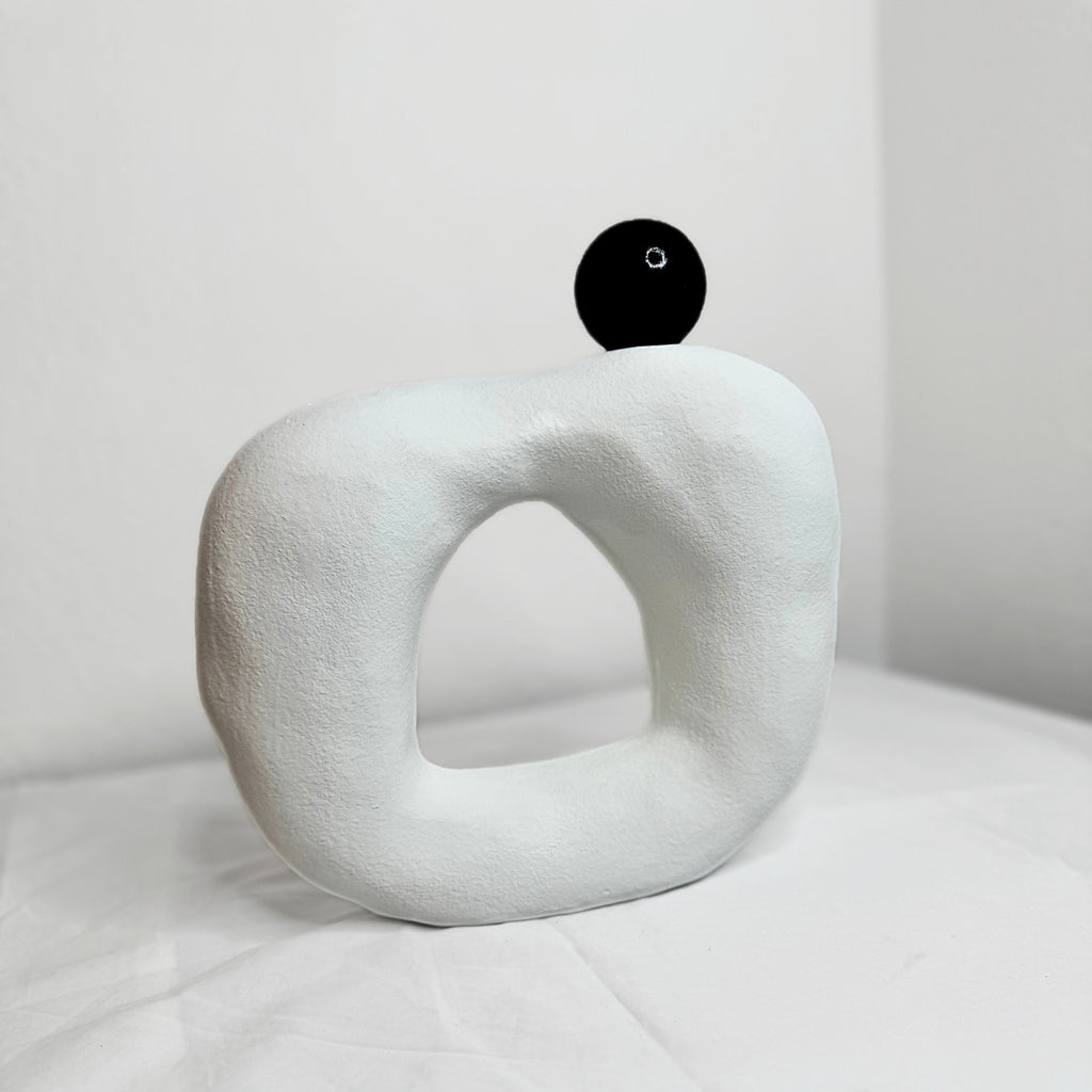 white stonestyle ornament – view 3