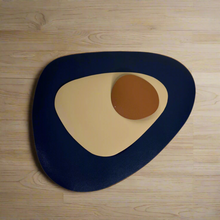Leather mat - 3 pieces