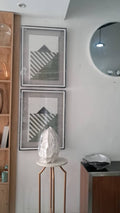 Wall decor frames - set of 2
