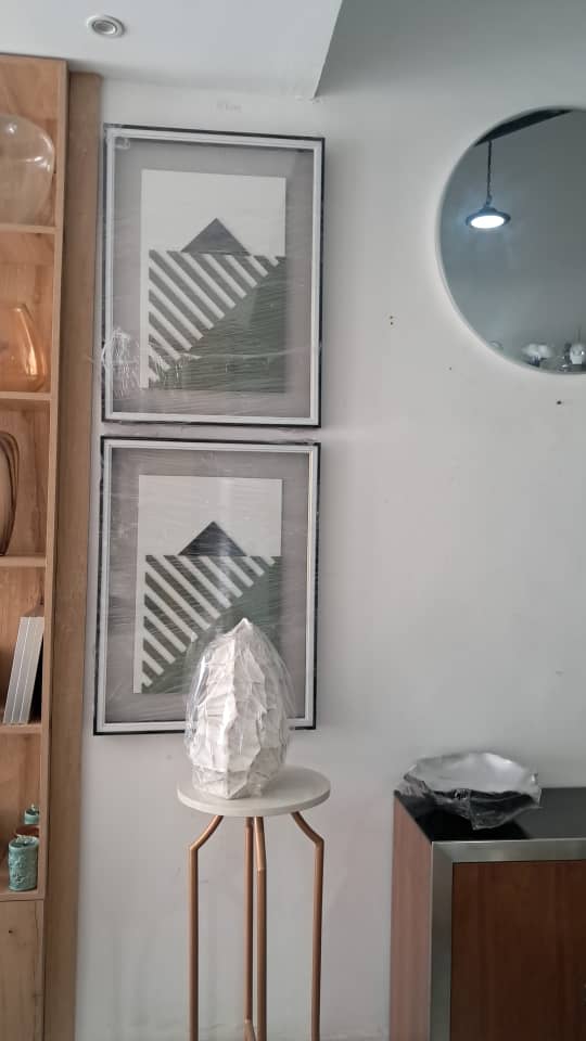 Wall decor frames - set of 2