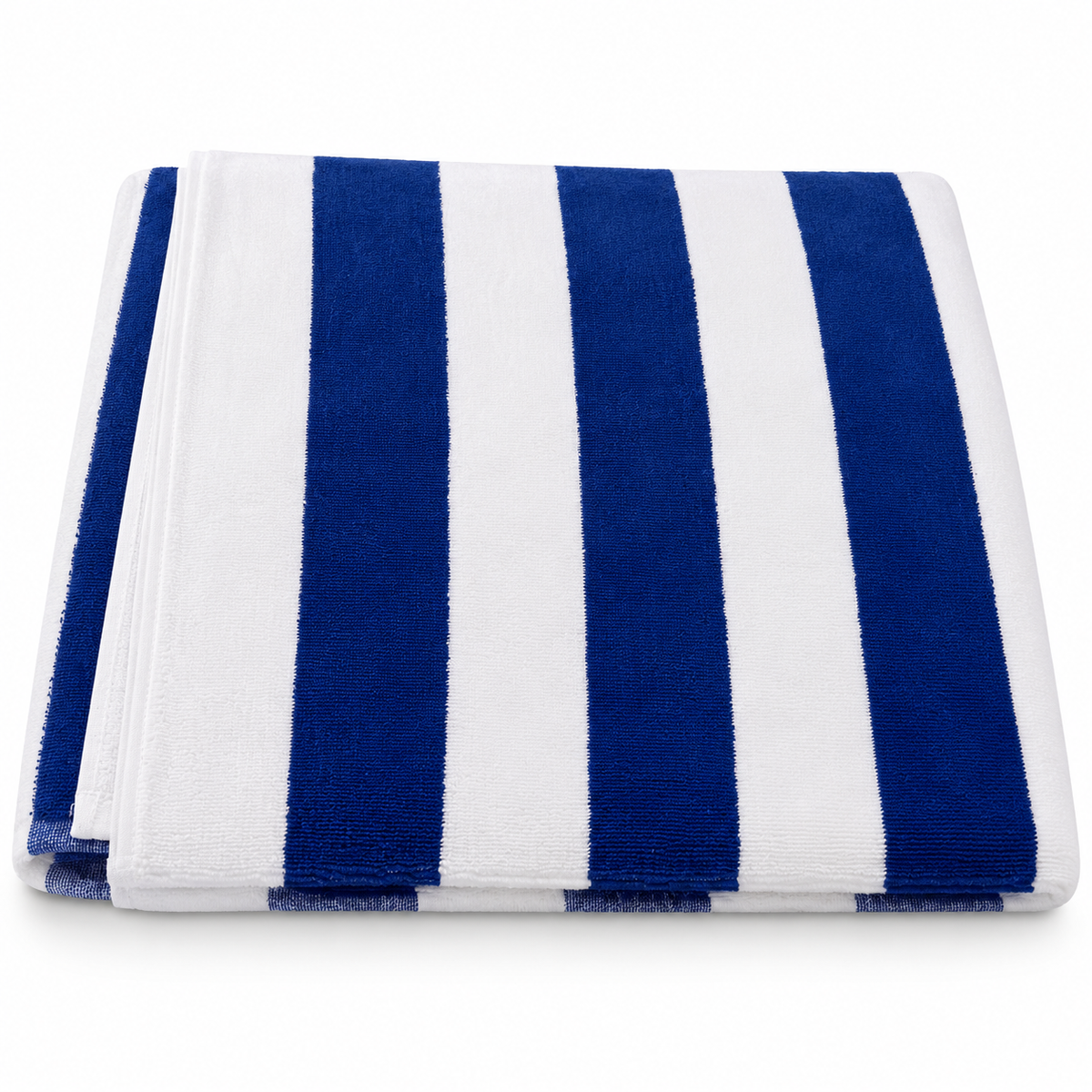 INHOME Beach Towel – Blue & White Stripe – actual intake photograph BTR0002, 1 October 2026