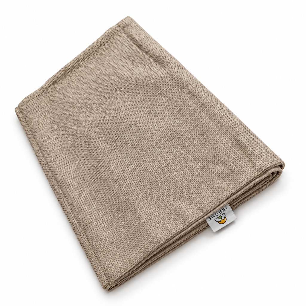 INHOME Bed Runner – Cream, actual stock photo, 1 October 2026