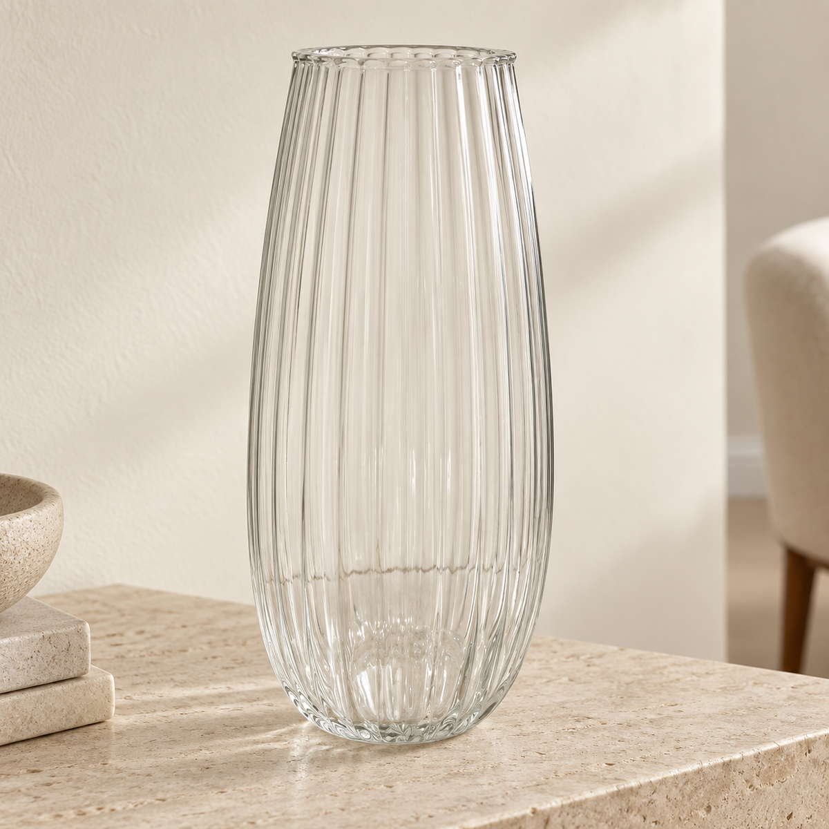 Crystal vase — lifestyle