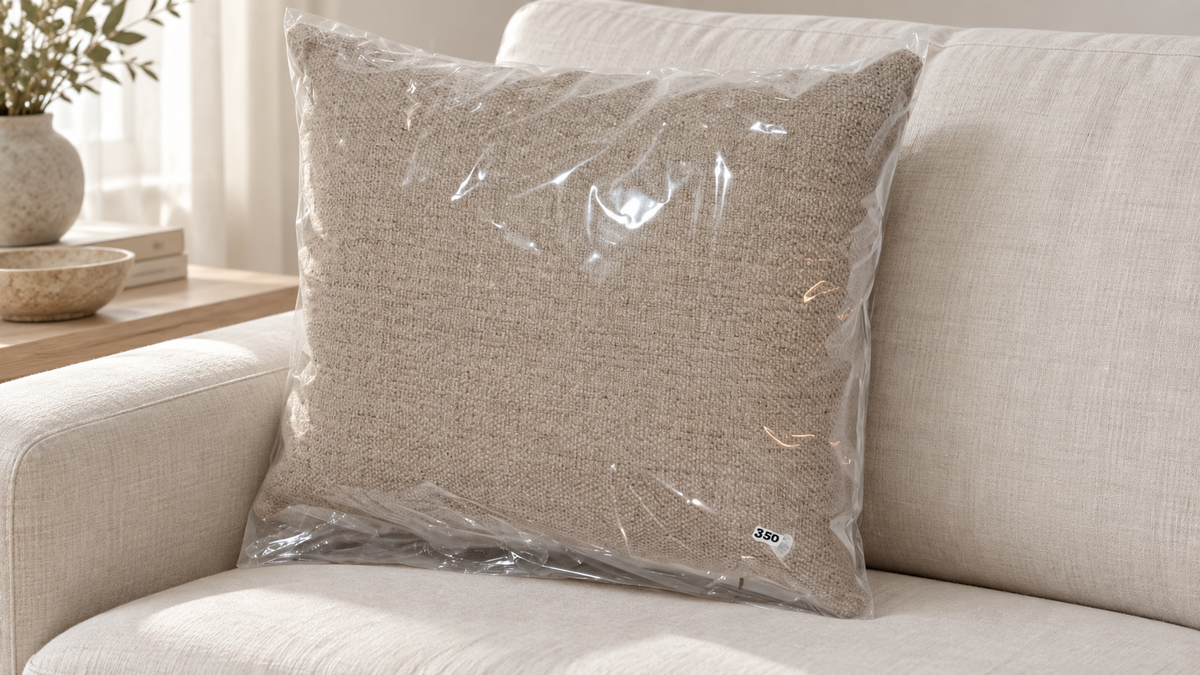 Decorative pillow- beige — lifestyle