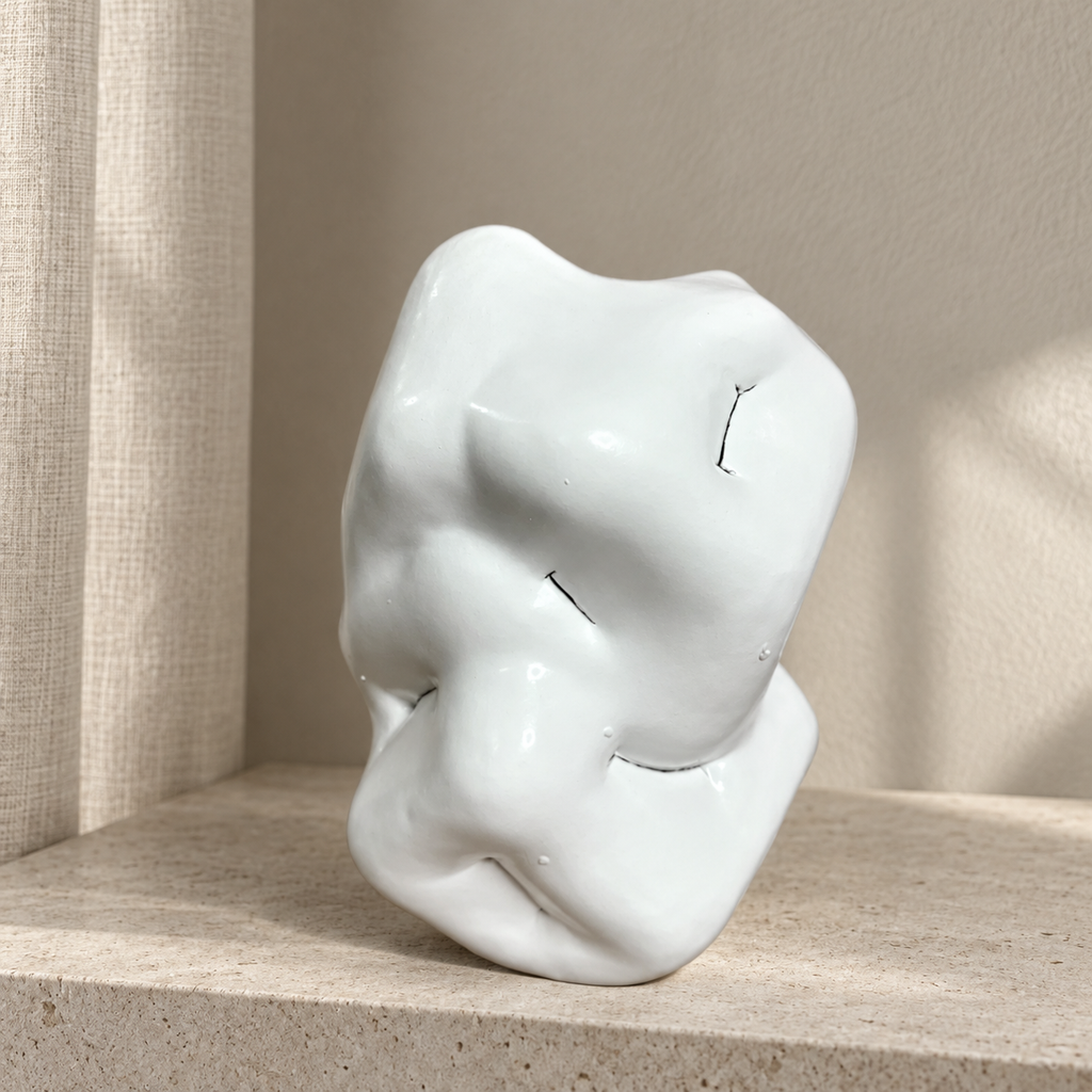 White block decoration — lifestyle