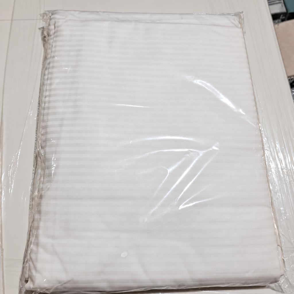 Striped bedsheets (Queen) — source enhancement