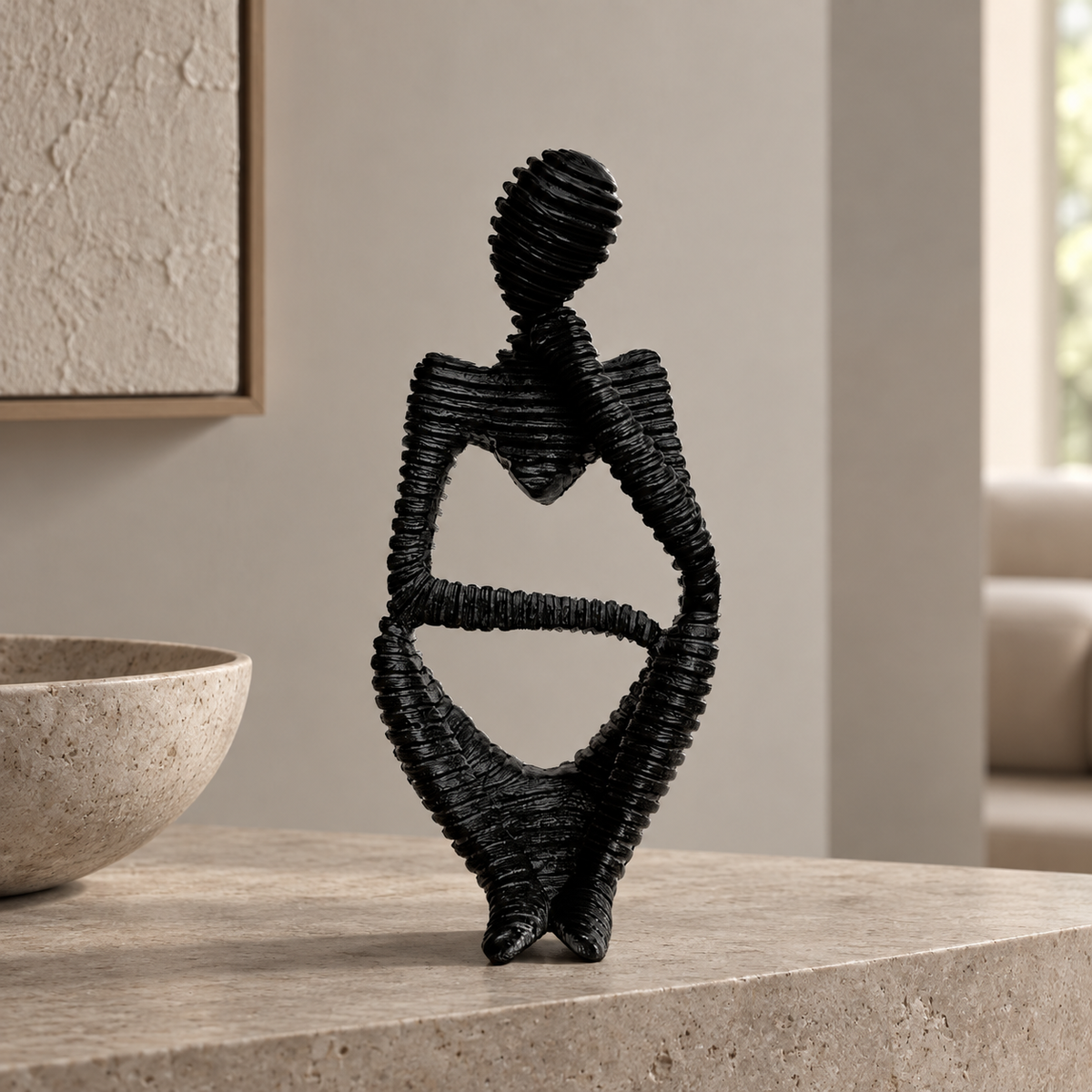 Sitting ornament — lifestyle