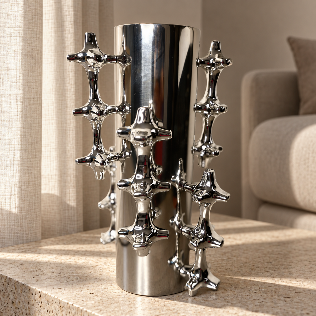 Cylinder decor Vase — lifestyle