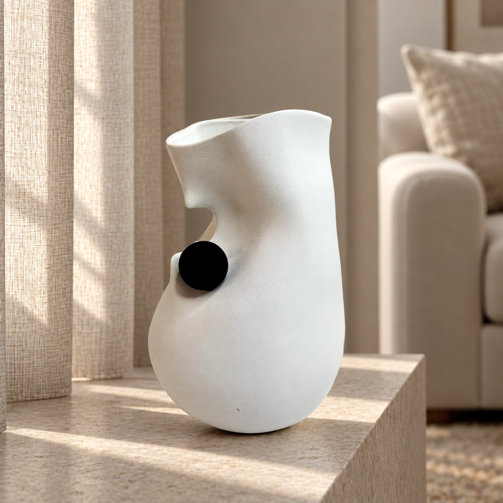Vase with small ball — lifestyle