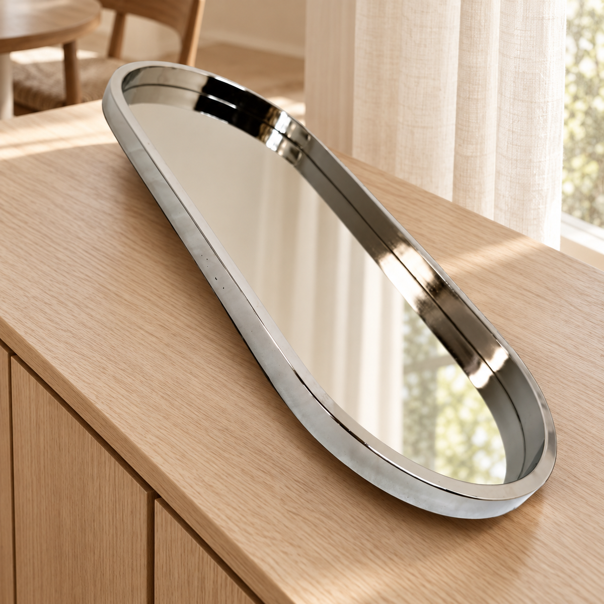Oval tray — lifestyle