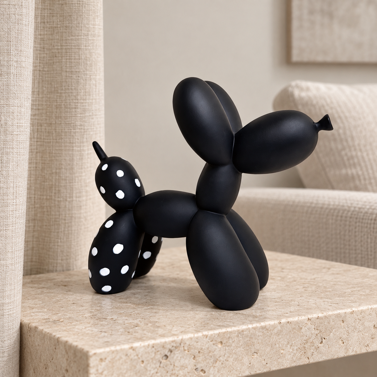Dog balloon decor — lifestyle