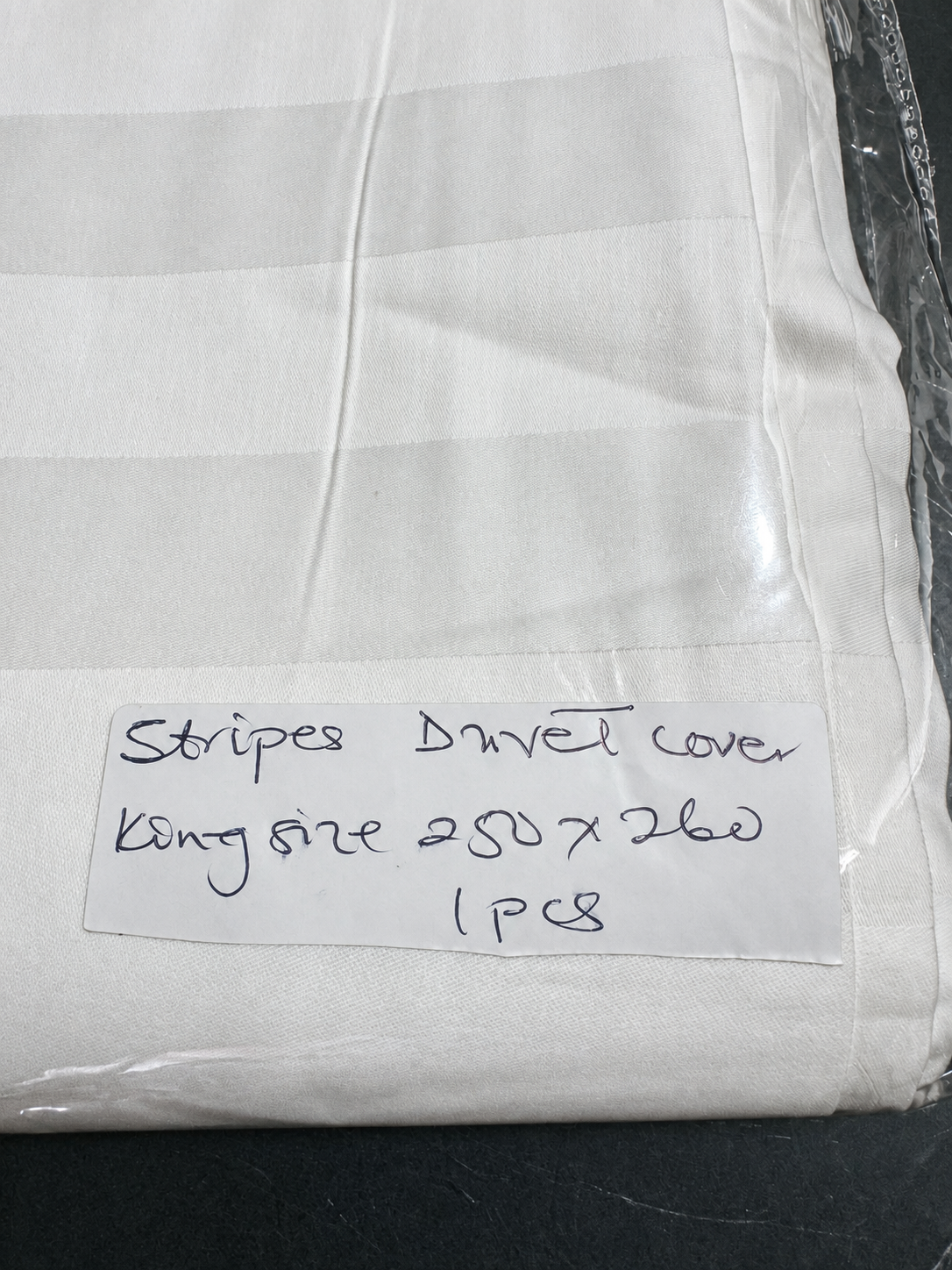 Stiped Duvet cover - King size — source enhancement