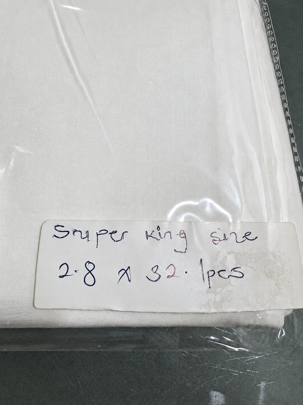 Bedsheet - super king size — source enhancement
