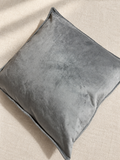 Decorative pillow (grey) — hero
