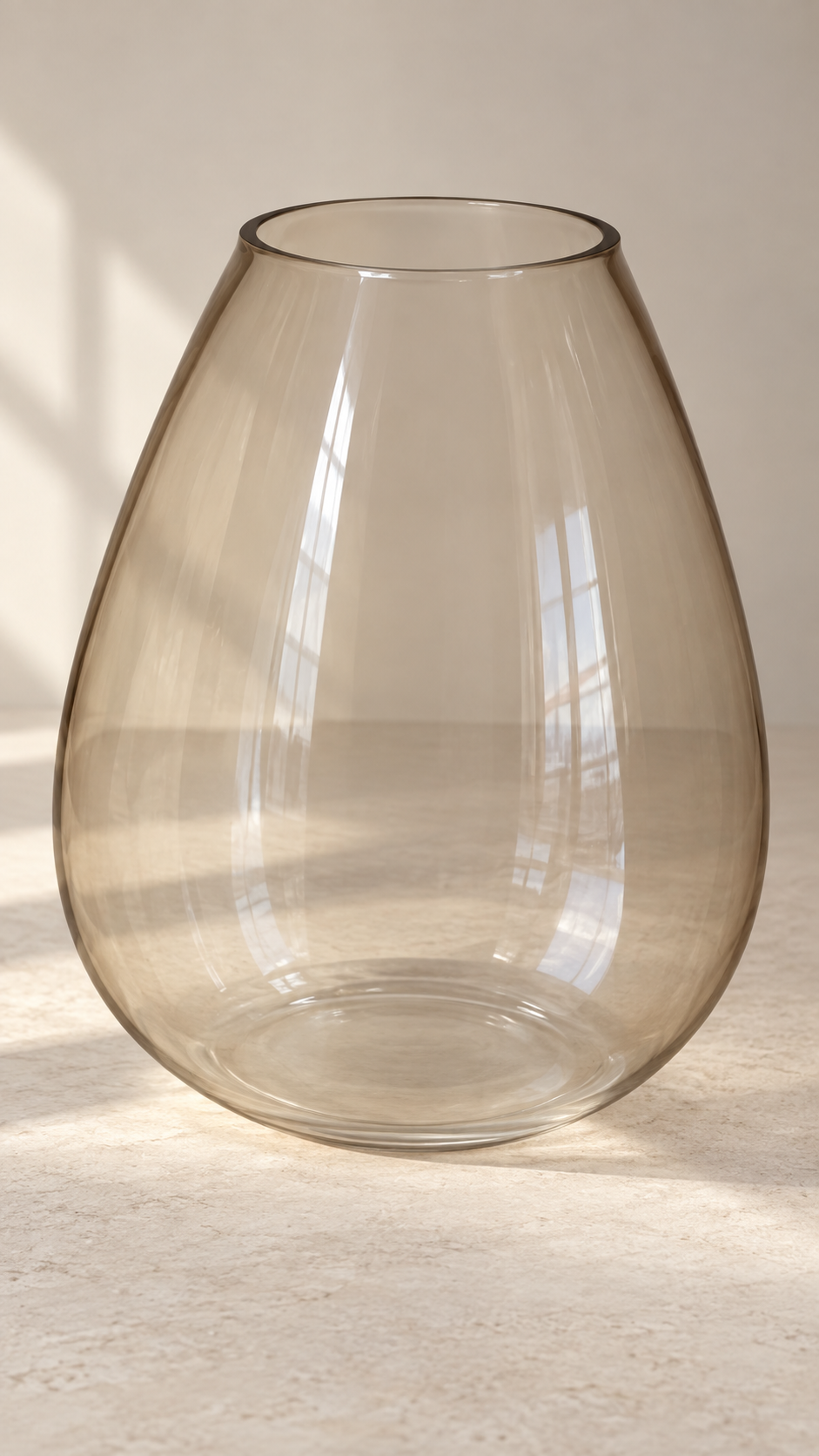Glass vase pear shape — hero