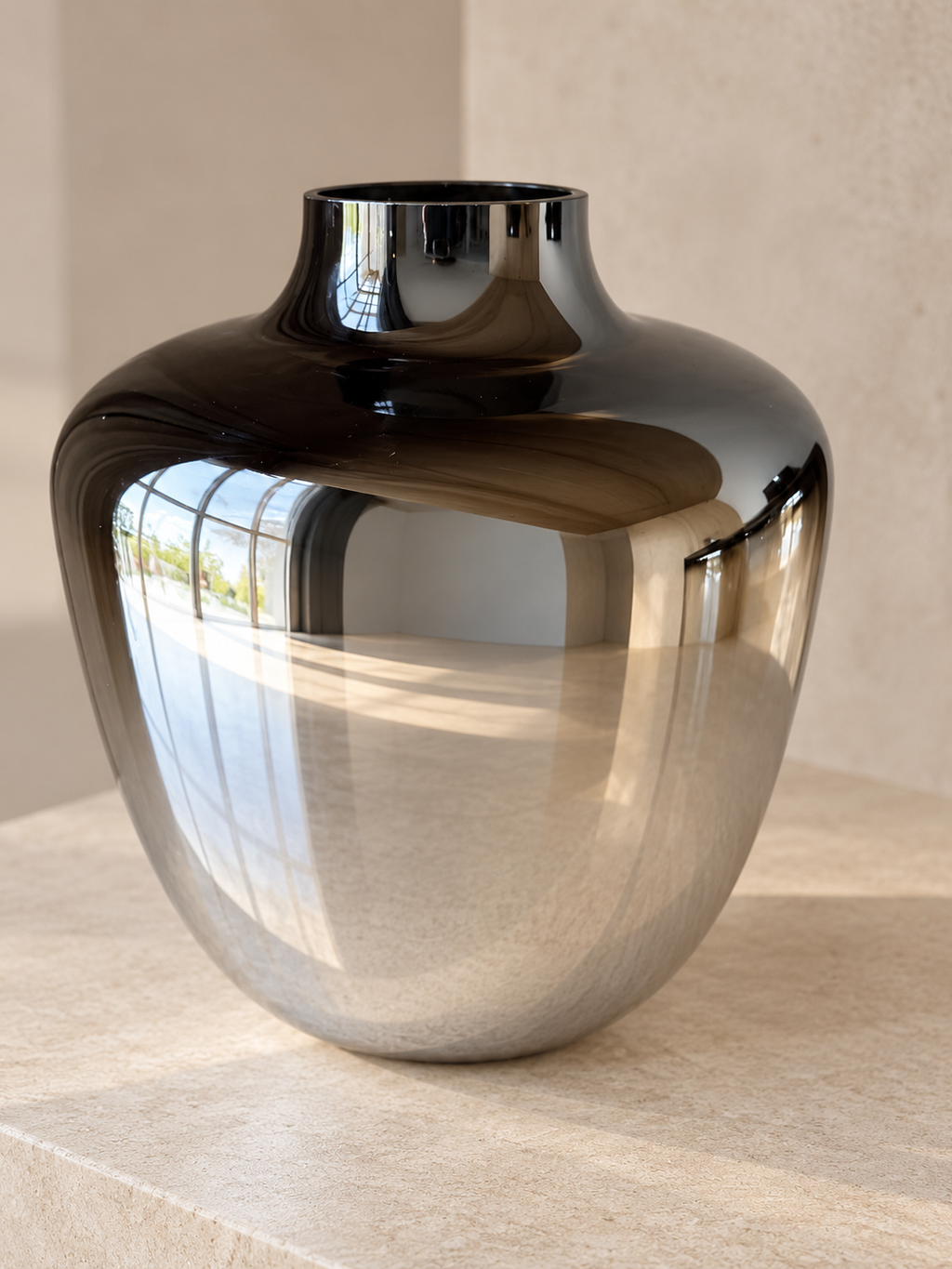 Glass vase - Black fade — hero